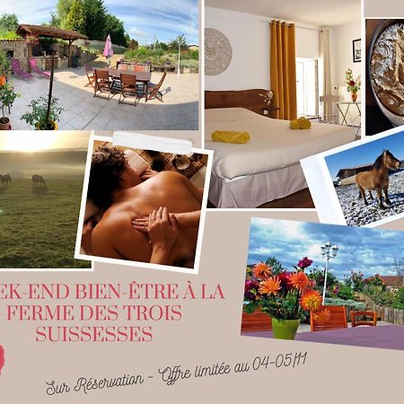 La Ferme Des 3 Suissesses Bed and Breakfast Saint-Paul  Buitenkant foto
